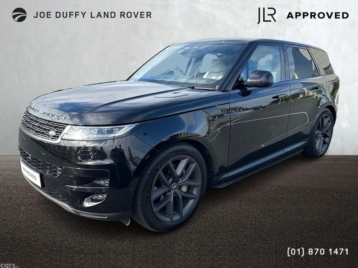 Land Rover Range Rover Sport SUV, Petrol Plug-in Hybrid, 2025, Black