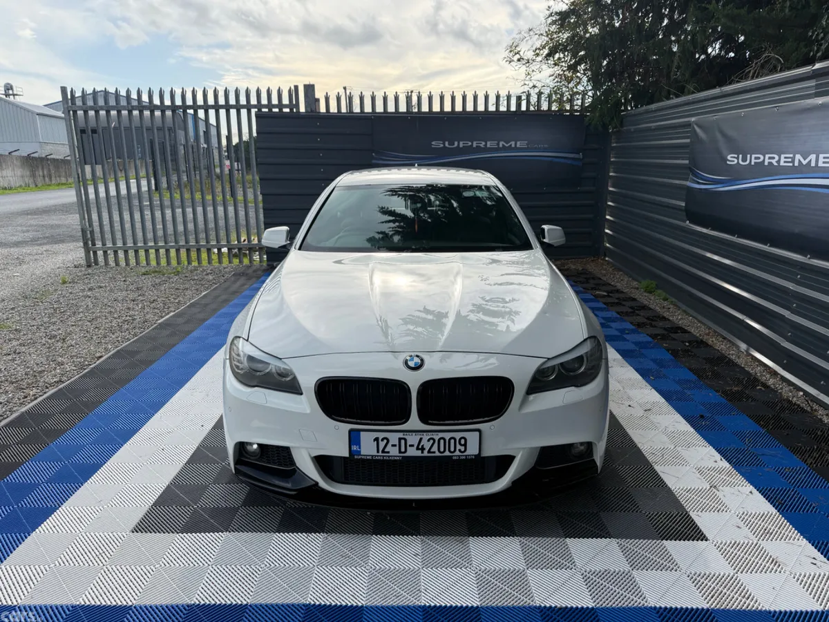 BMW 5-Series Saloon, Diesel, 2012, White