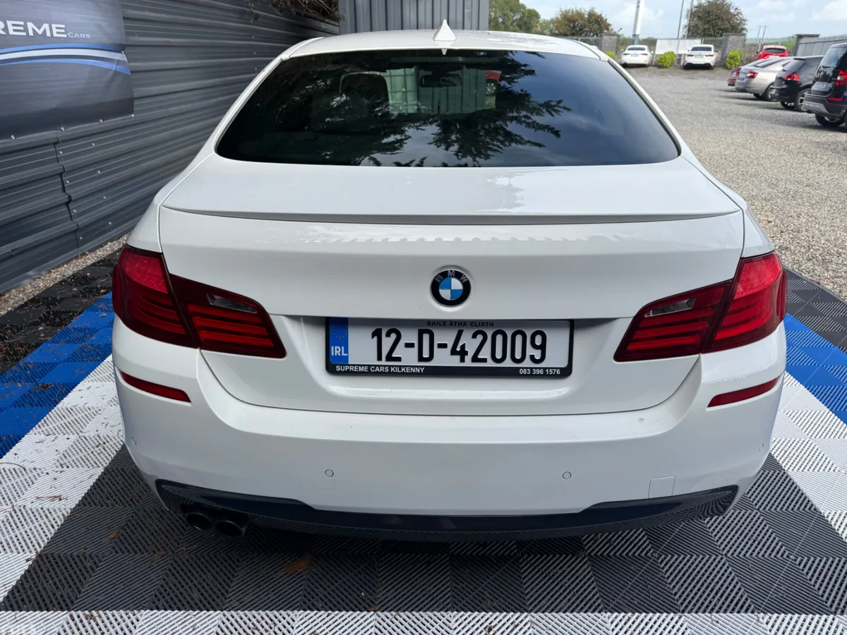 BMW 5-Series Saloon, Diesel, 2012, White