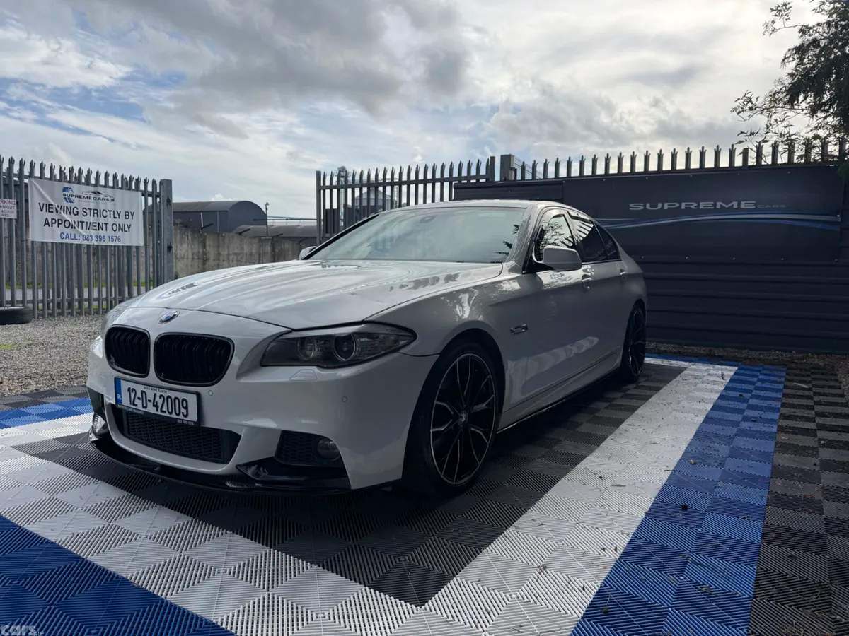 BMW 5-Series Saloon, Diesel, 2012, White