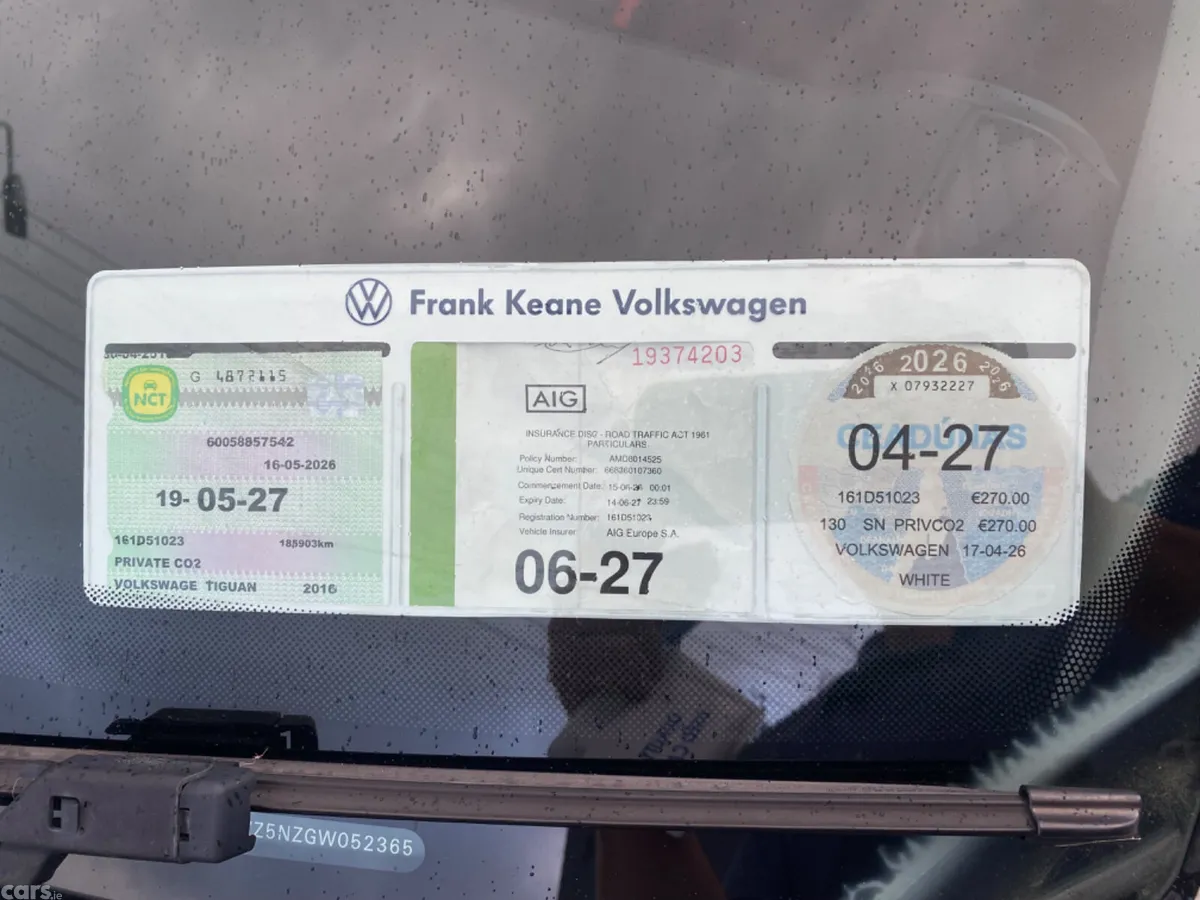 Volkswagen Tiguan SUV, Diesel, 2016, White