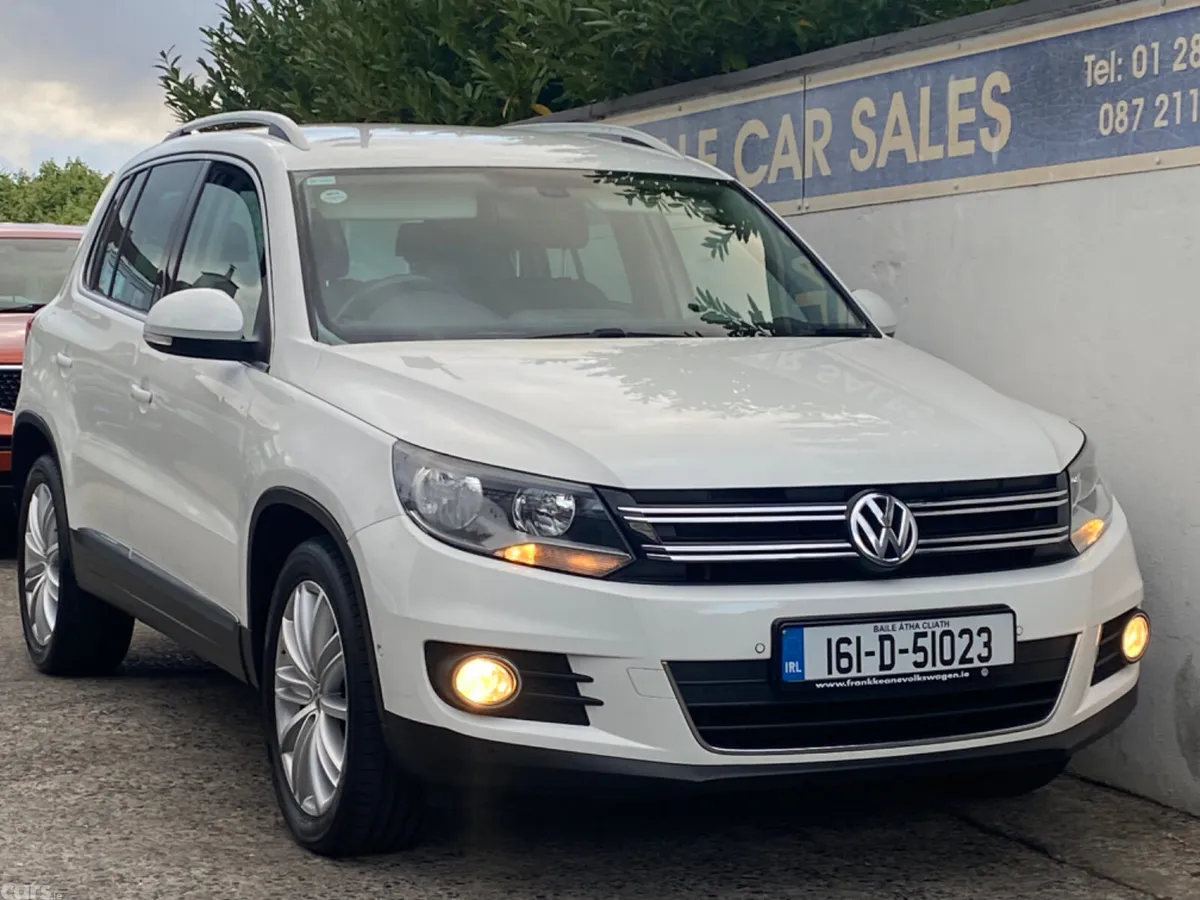 Volkswagen Tiguan SUV, Diesel, 2016, White