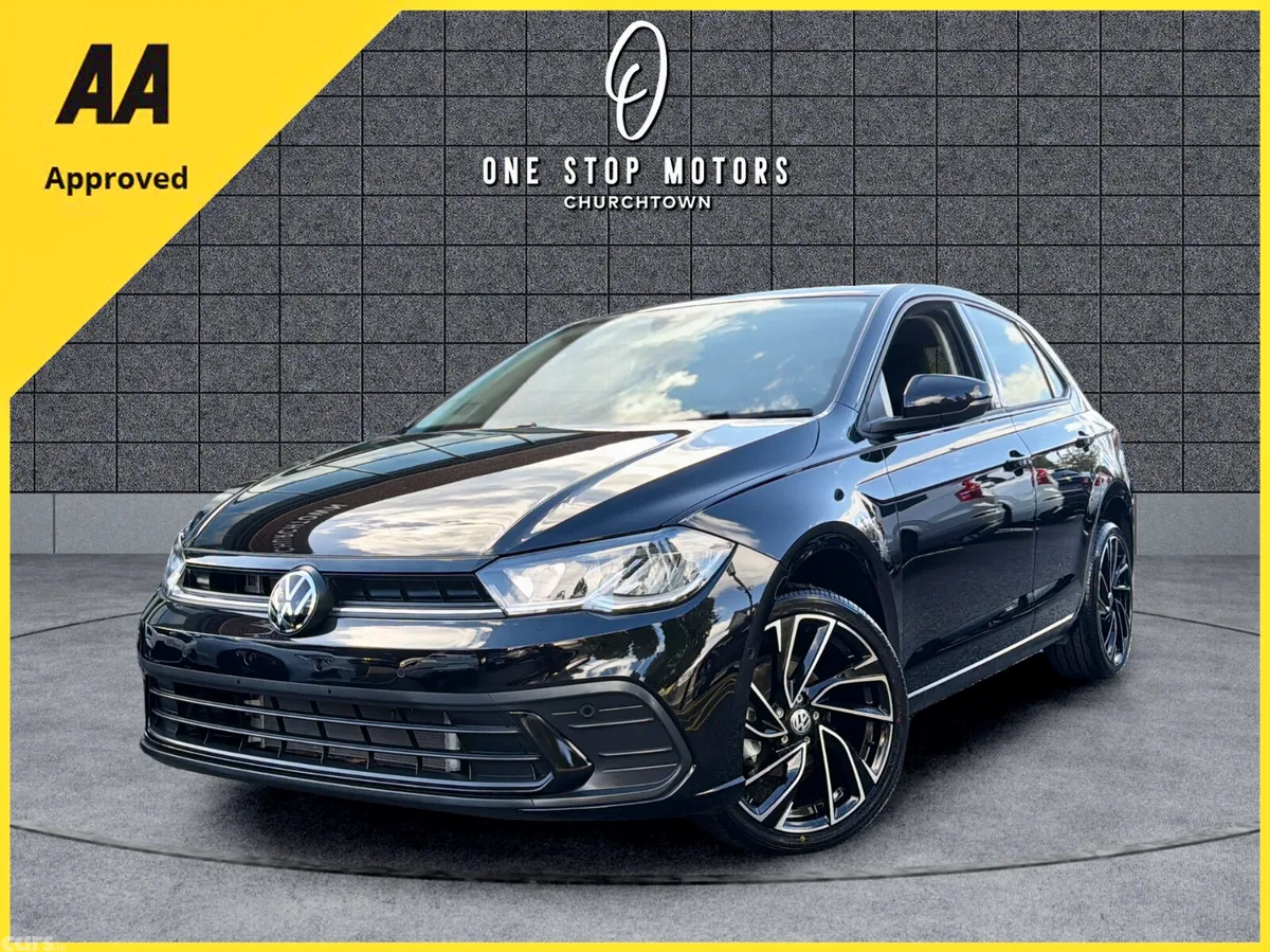 Volkswagen Polo Hatchback, Petrol, 2023, Black