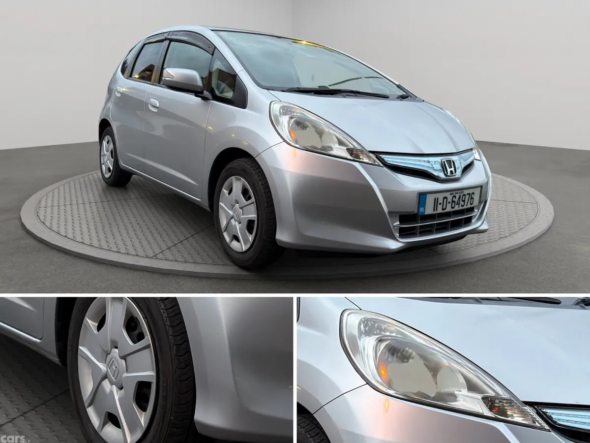 Honda Fit Hatchback, Petrol Hybrid, 2011, Silver