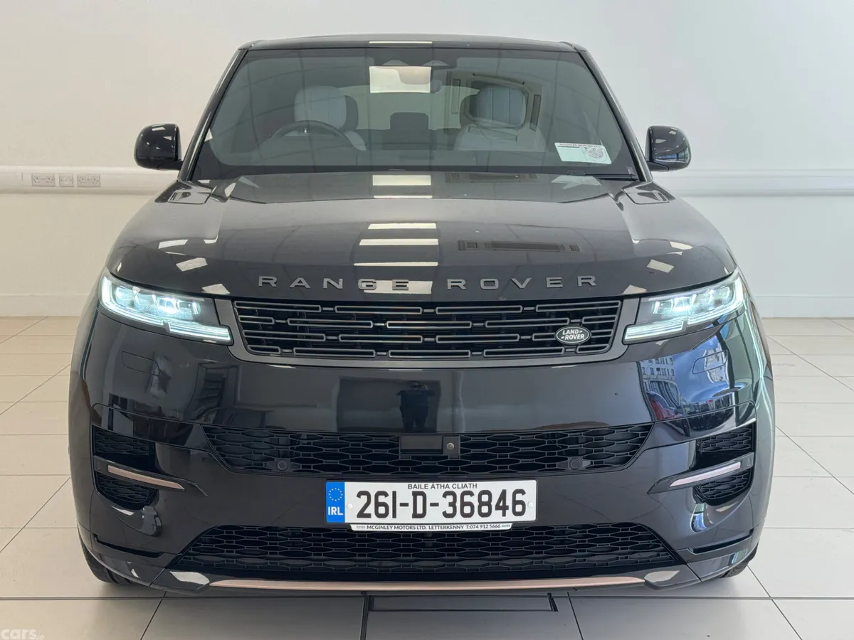 Land Rover Range Rover Sport SUV, Petrol Plug-in Hybrid, 2026, Black