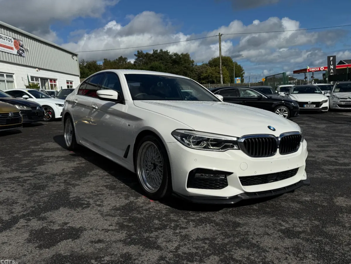 BMW 5-Series Saloon, Diesel, 2017, White