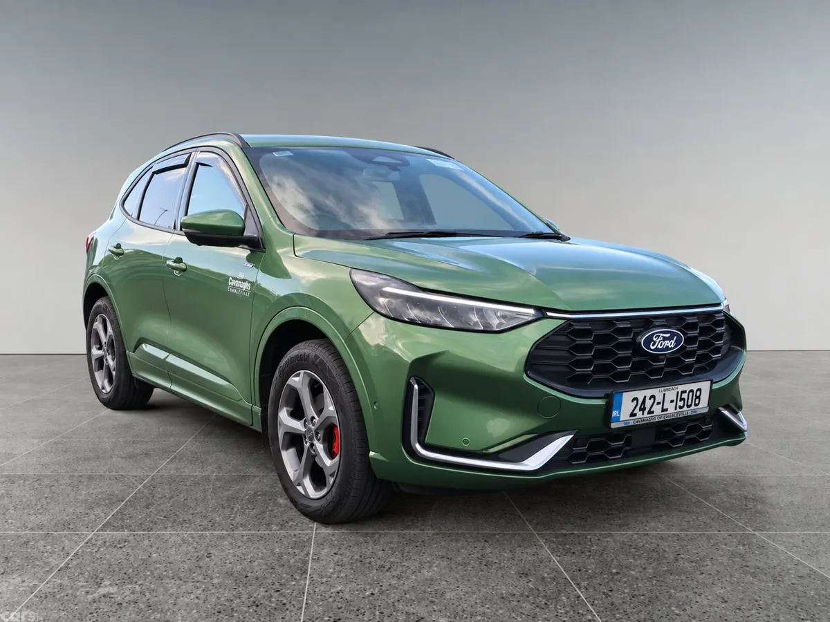 Ford Kuga SUV, Petrol Plug-in Hybrid, 2024, Green