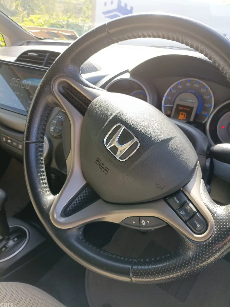 Honda Fit Hatchback, Petrol Hybrid, 2012, Red