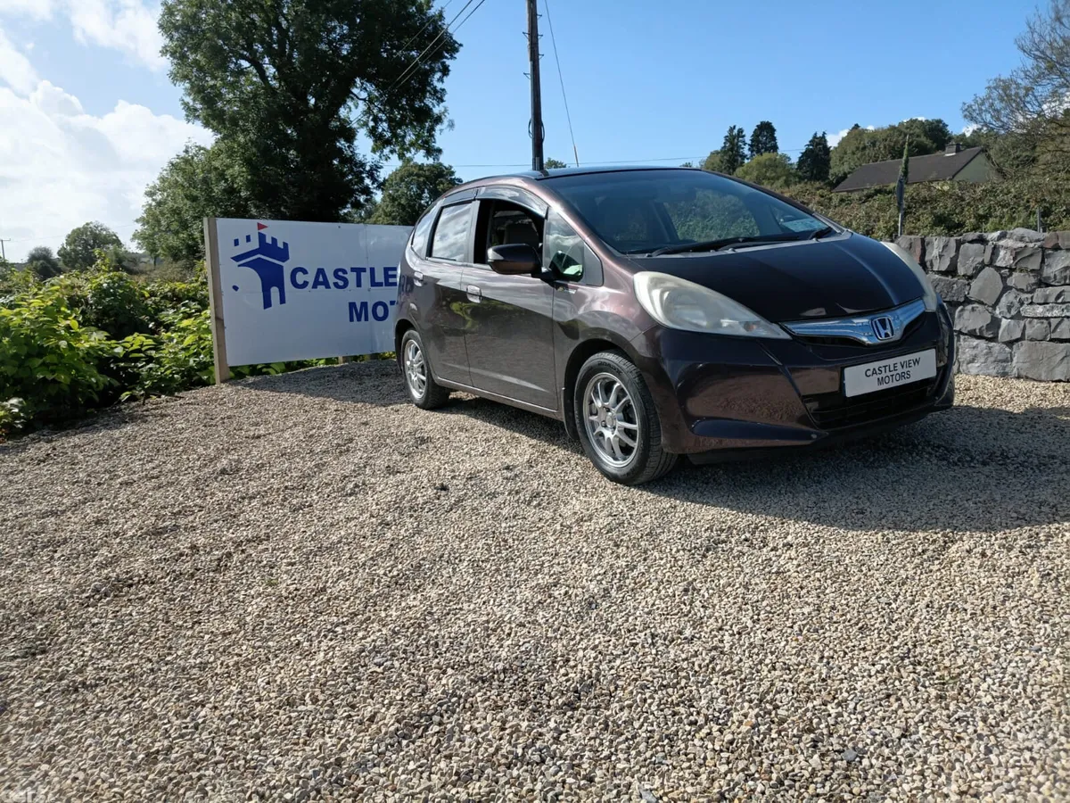 Honda Fit Hatchback, Petrol Hybrid, 2012, Red