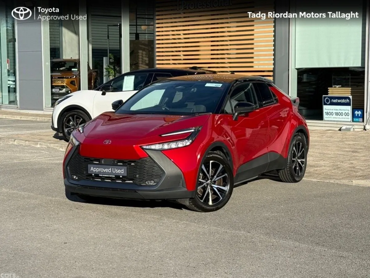 Toyota C-HR Hatchback, Petrol Plug-in Hybrid, 2025, Red