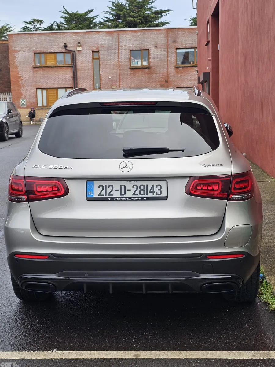 Mercedes-Benz GLC SUV, Diesel Plug-in Hybrid, 2021, Silver