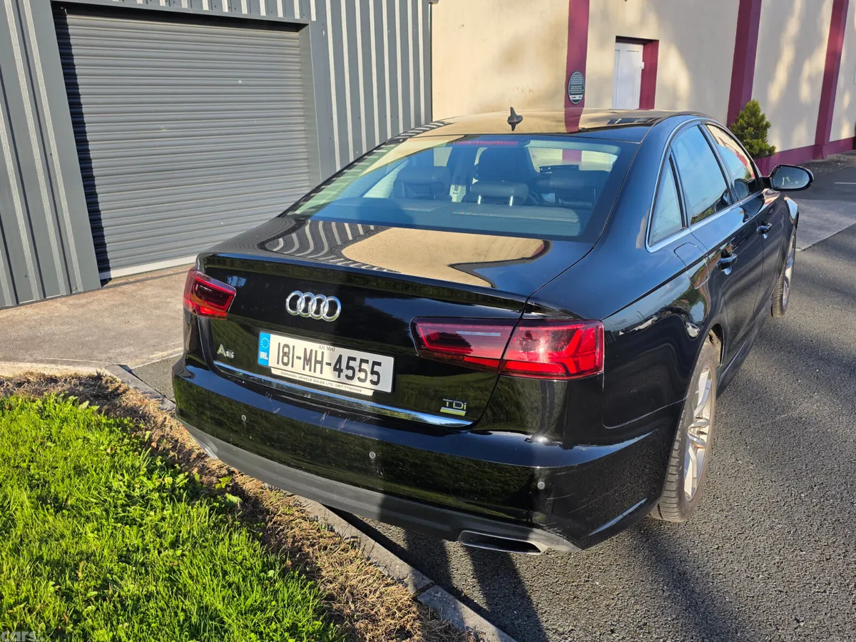 Audi A6 Saloon, Diesel, 2018, Black