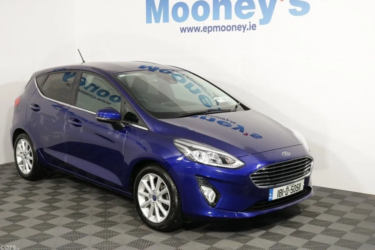Ford Fiesta Hatchback, Petrol, 2018, Blue