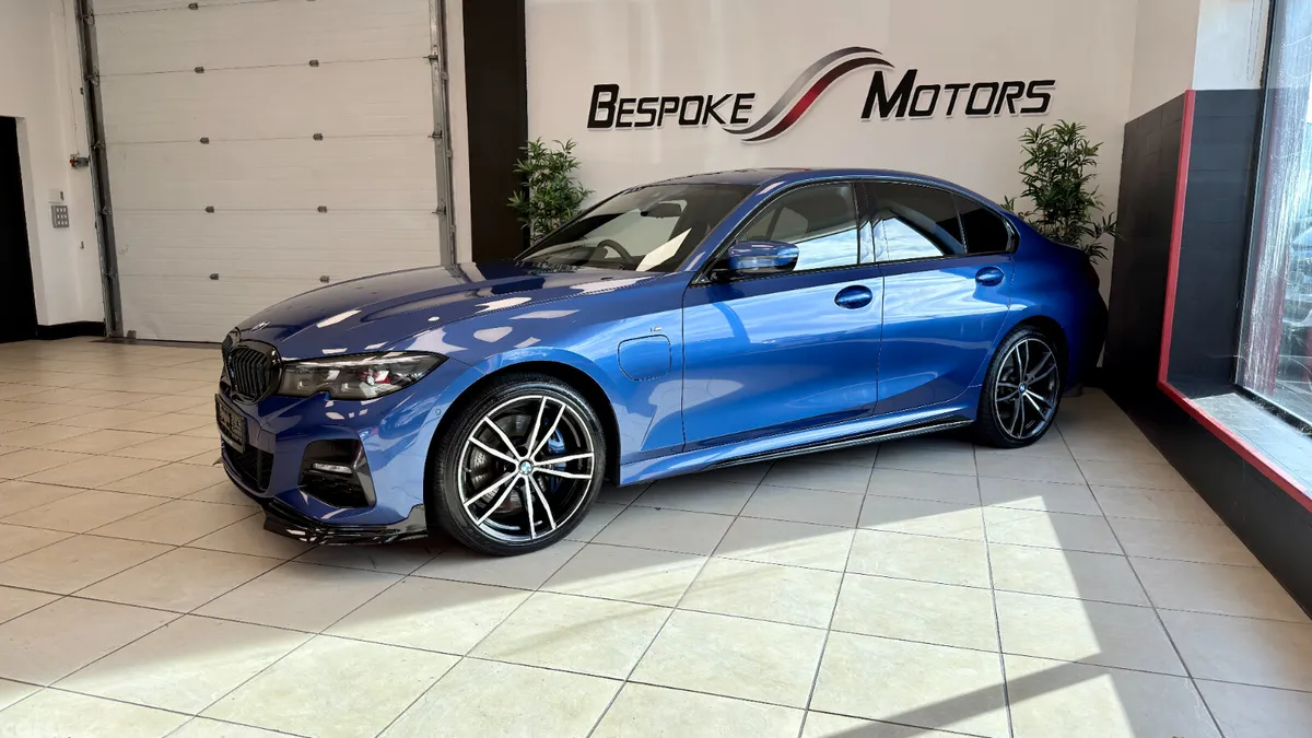 BMW 3-Series Saloon, Petrol Plug-in Hybrid, 2021, Blue