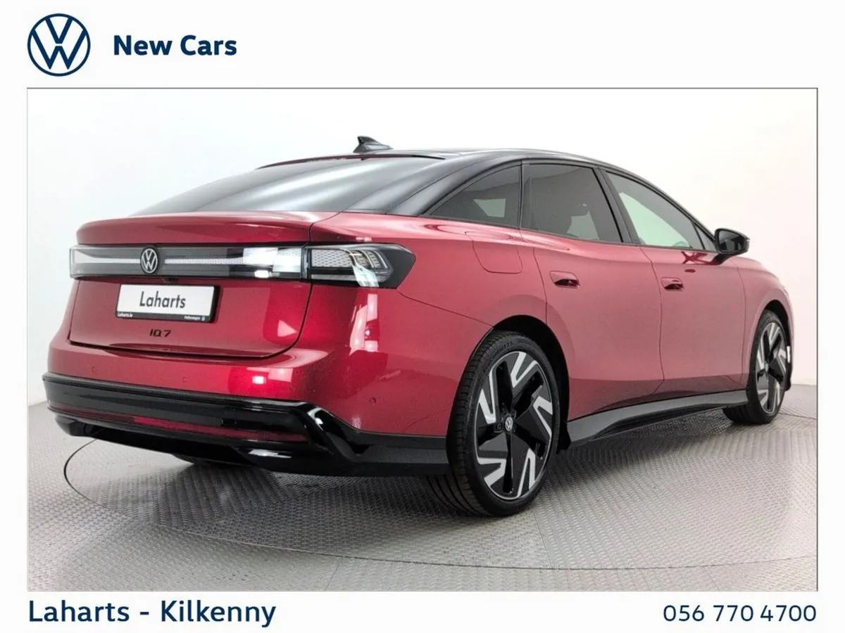Volkswagen ID.7 Saloon, Electric, 2026, Red