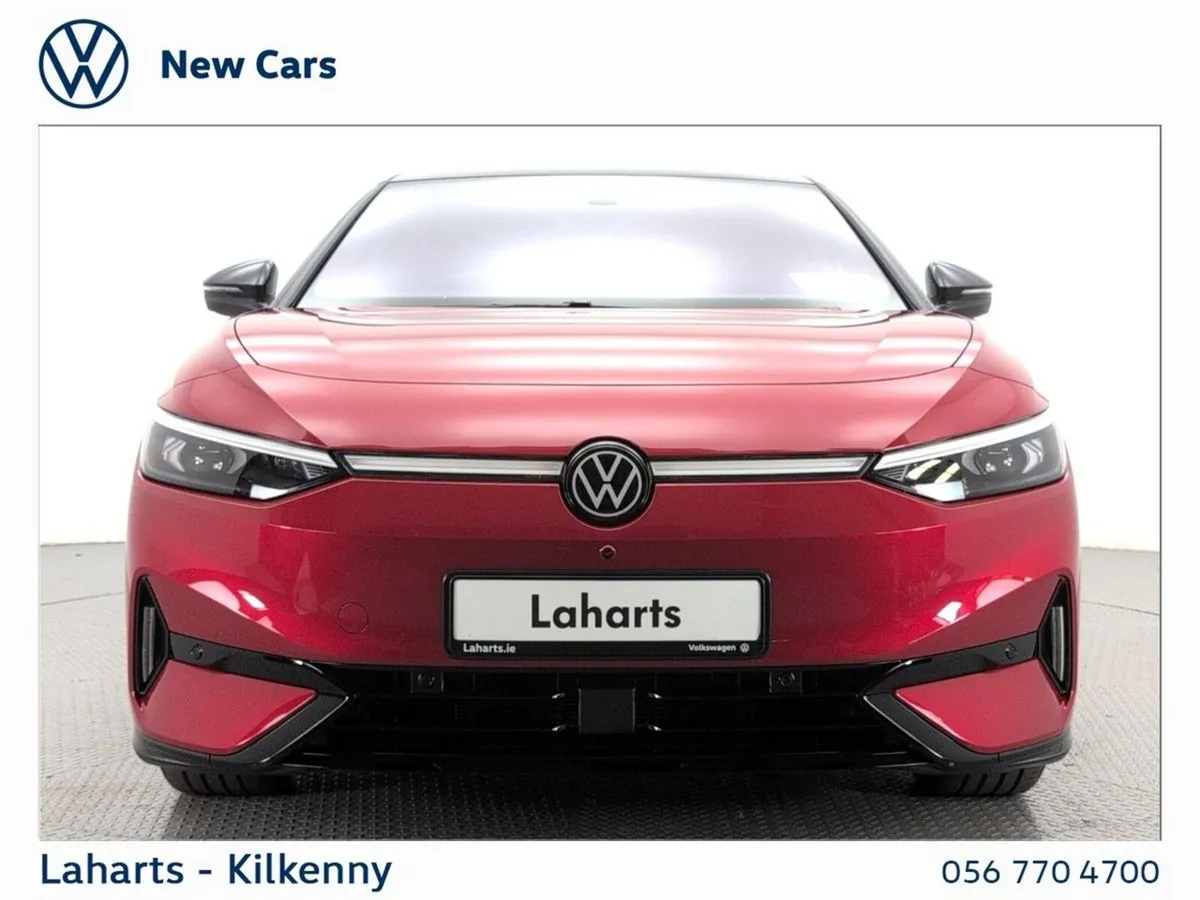 Volkswagen ID.7 Saloon, Electric, 2026, Red