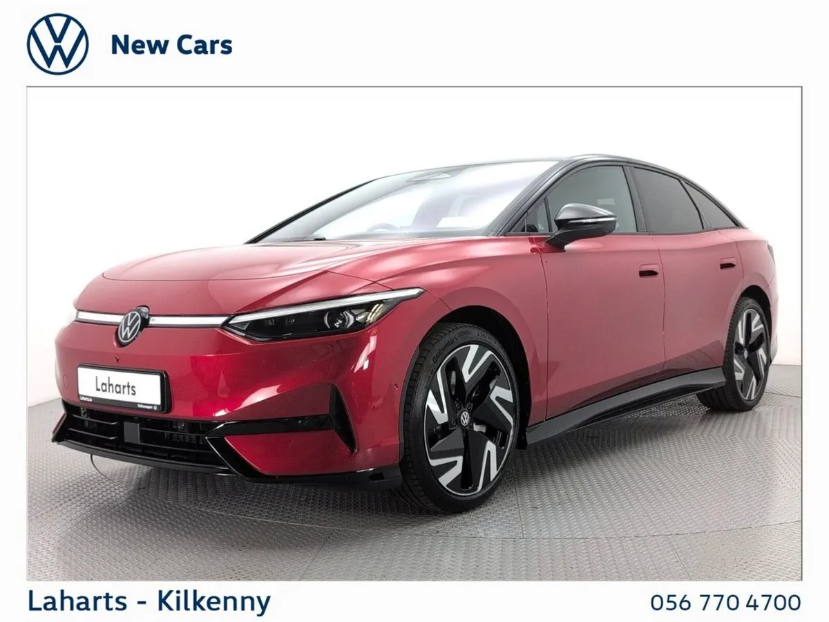 Volkswagen ID.7 Saloon, Electric, 2026, Red