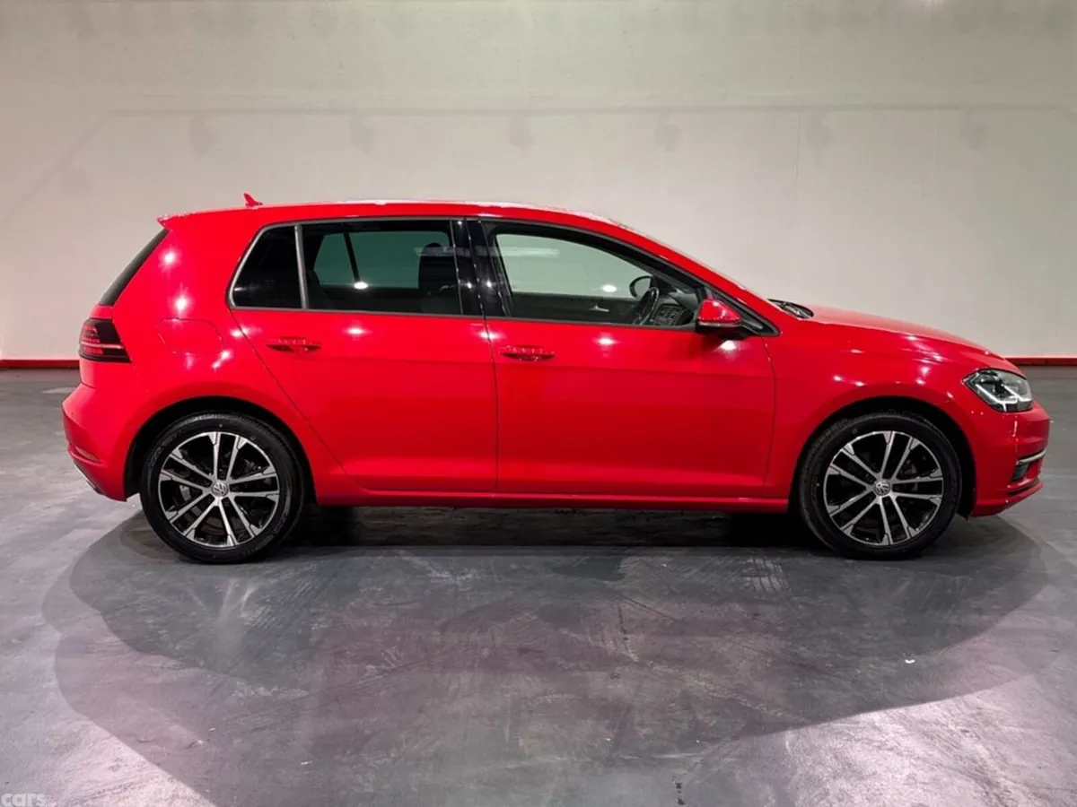 Volkswagen Golf Hatchback, Petrol, 2019, Red