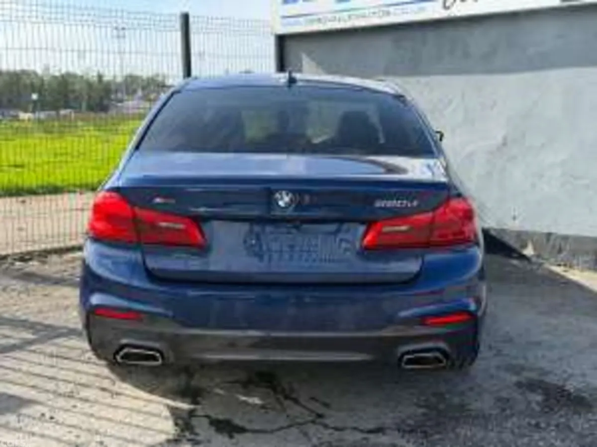 BMW 5-Series Saloon, Diesel, 2019, Blue