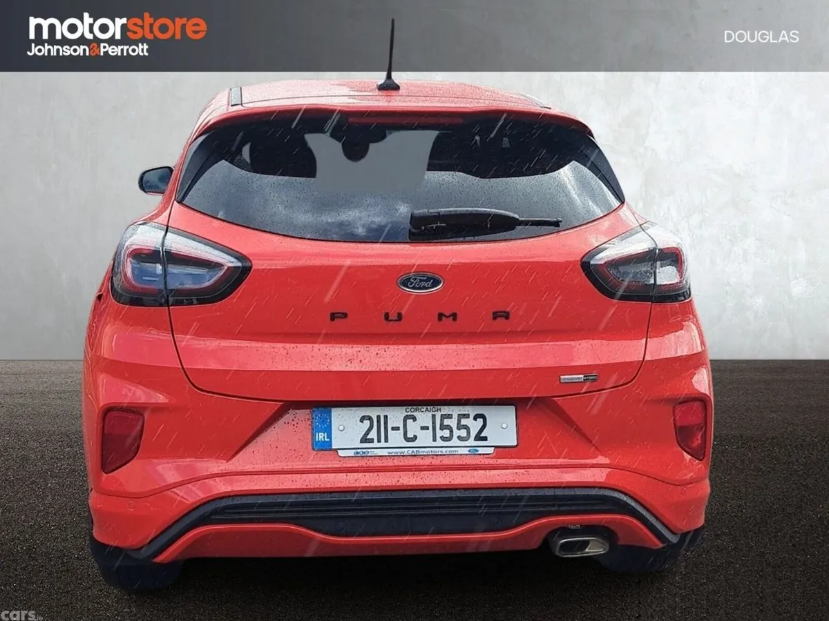 Ford Puma MPV, Petrol Hybrid, 2021, Red