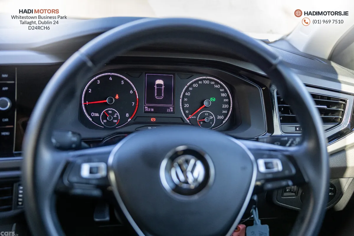 Volkswagen Polo Hatchback, Petrol, 2018, Black
