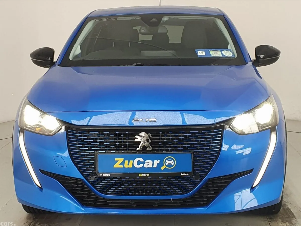 Peugeot 208 Hatchback, Electric, 2022, Blue