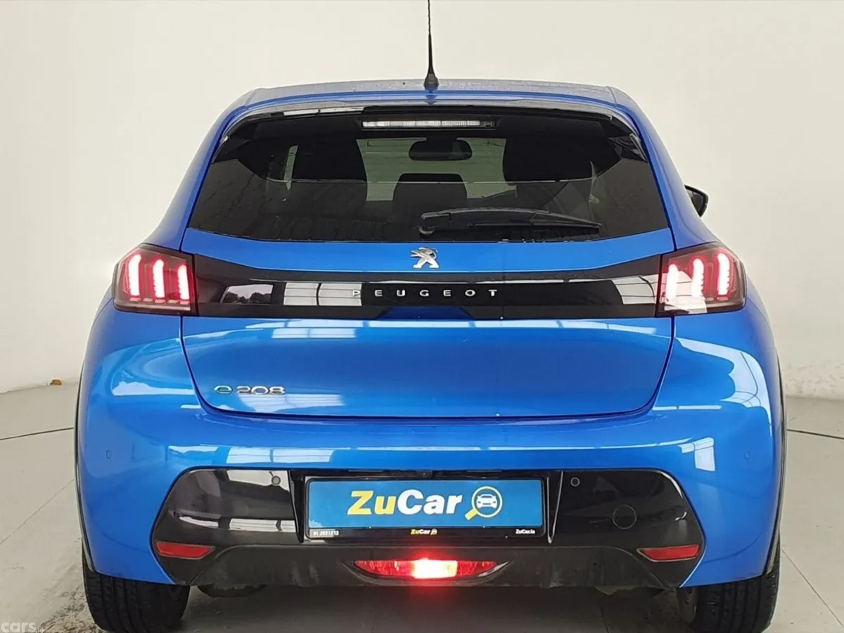 Peugeot 208 Hatchback, Electric, 2022, Blue