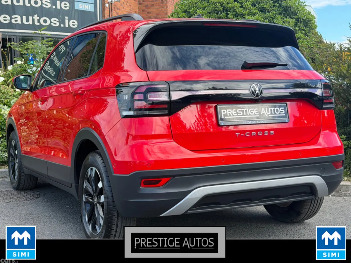 Volkswagen T-Cross SUV, Petrol, 2021, Red