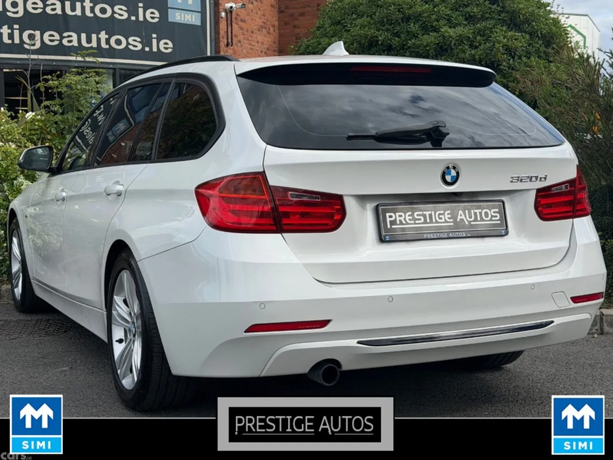 BMW 3-Series Estate, Diesel, 2013, White