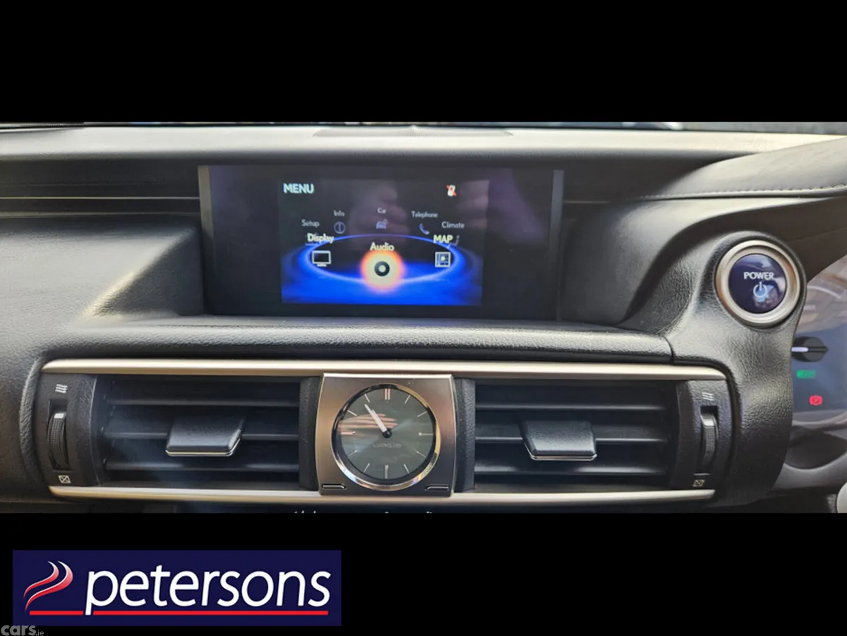 Lexus IS Saloon, Petrol Hybrid, 2017, Red