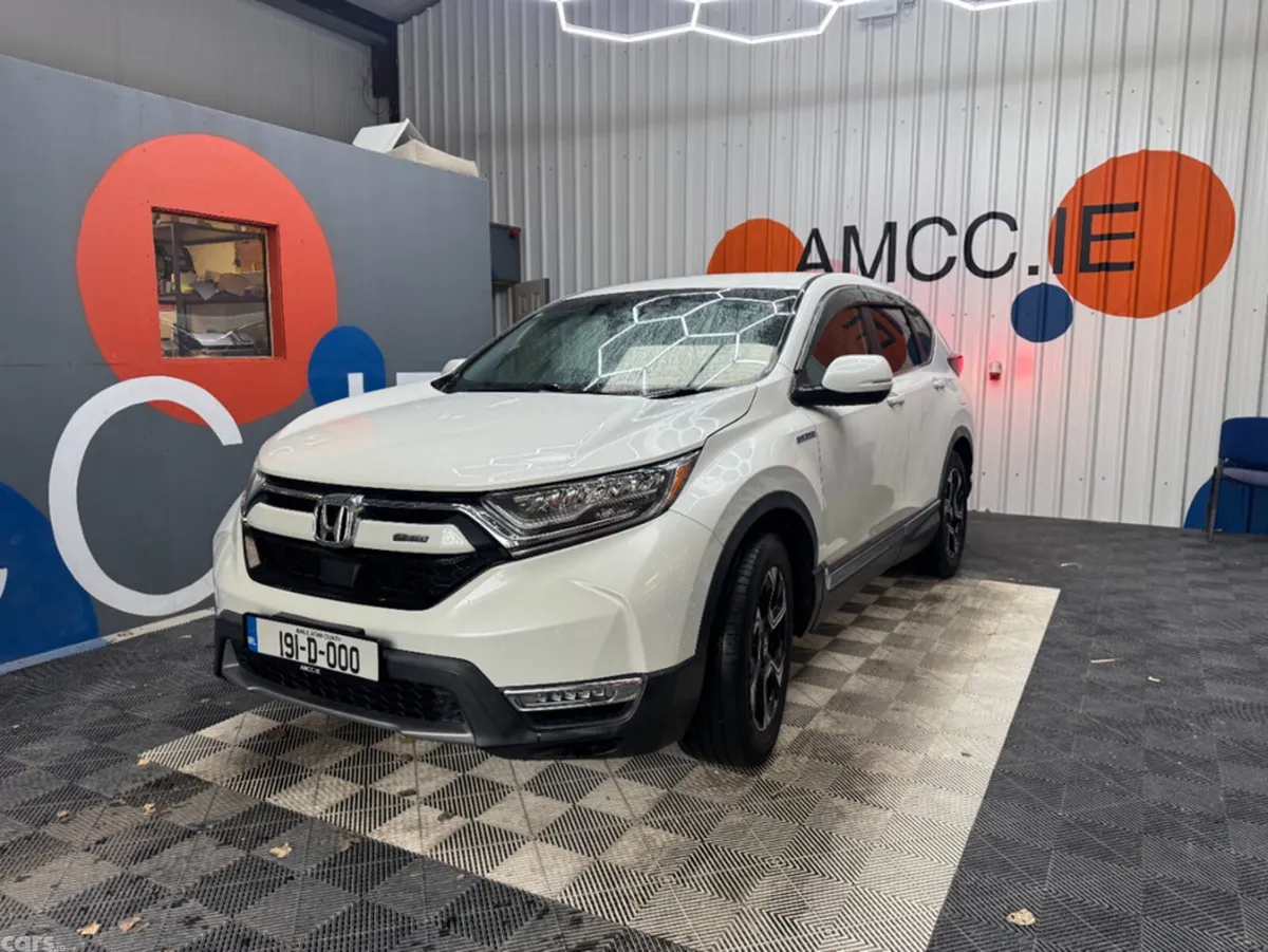 Honda CR-V SUV, Petrol Hybrid, 2019, White