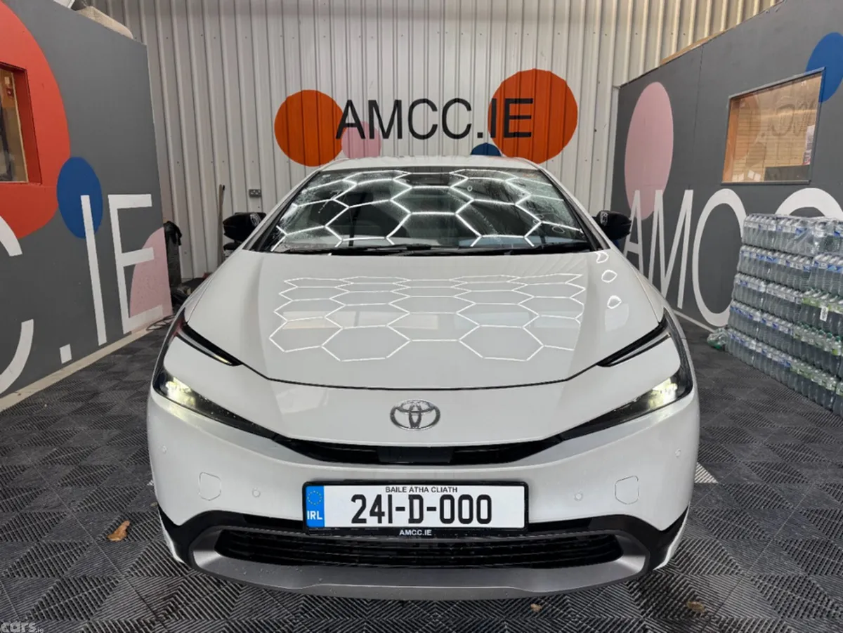 Toyota Prius Saloon, Petrol Hybrid, 2024, White