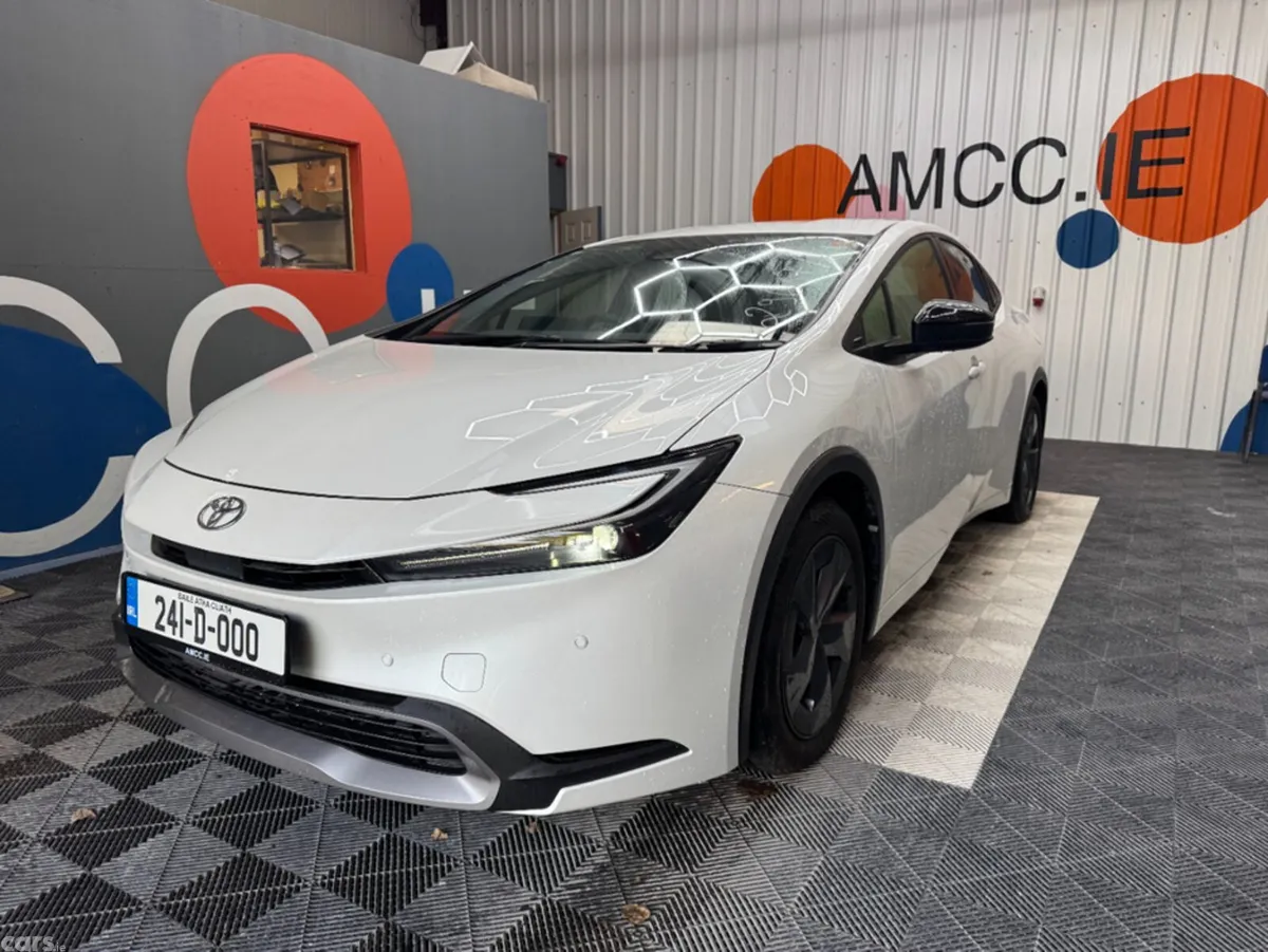 Toyota Prius Saloon, Petrol Hybrid, 2024, White