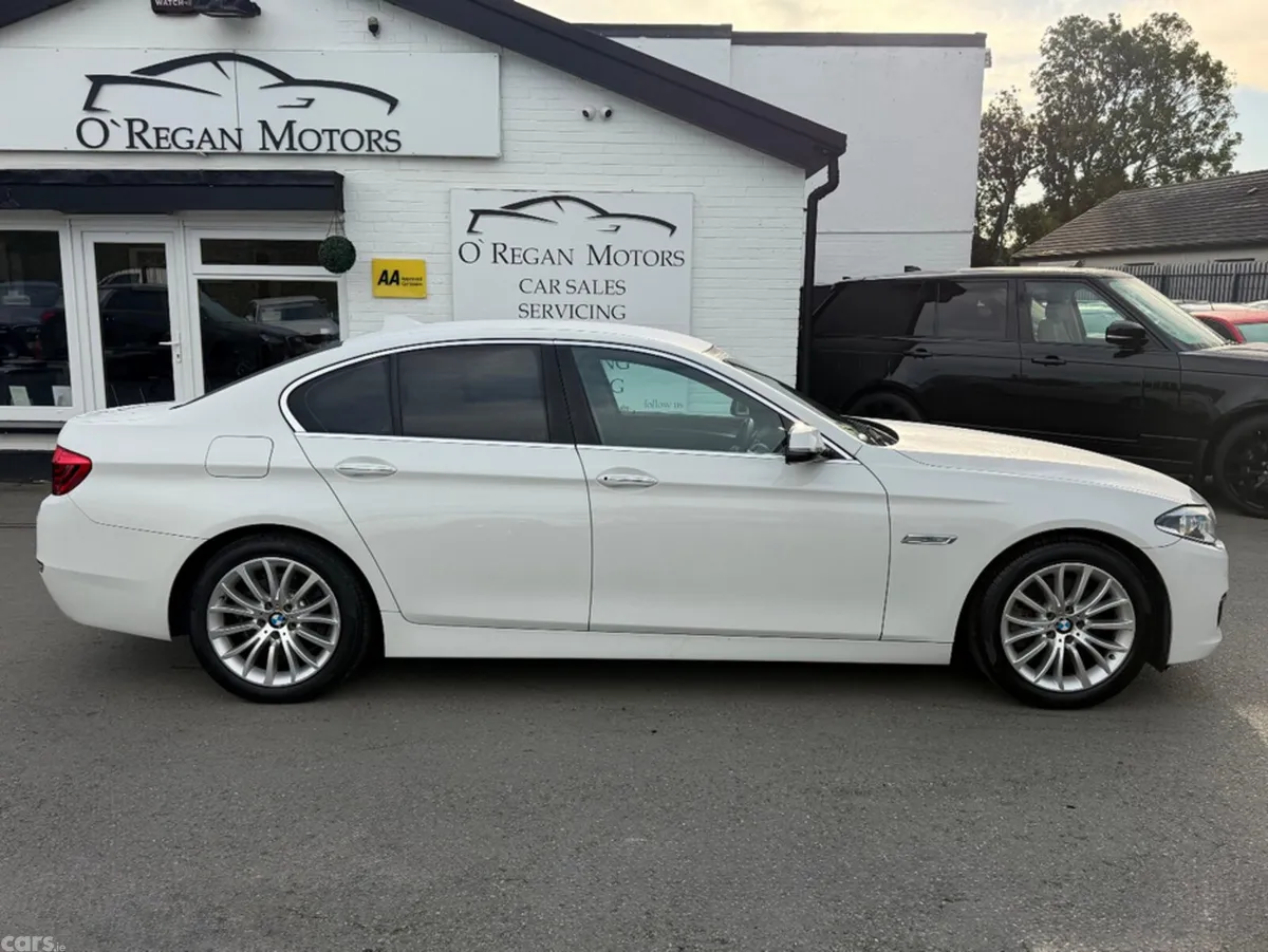 BMW 5-Series Saloon, Diesel, 2015, White