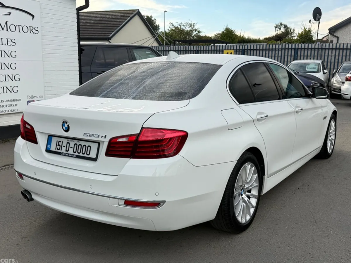 BMW 5-Series Saloon, Diesel, 2015, White