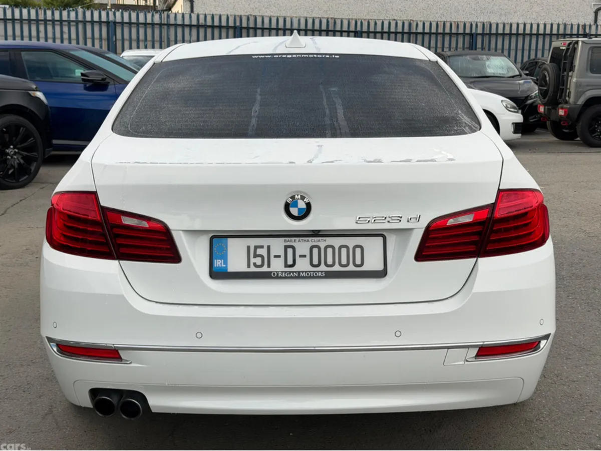 BMW 5-Series Saloon, Diesel, 2015, White