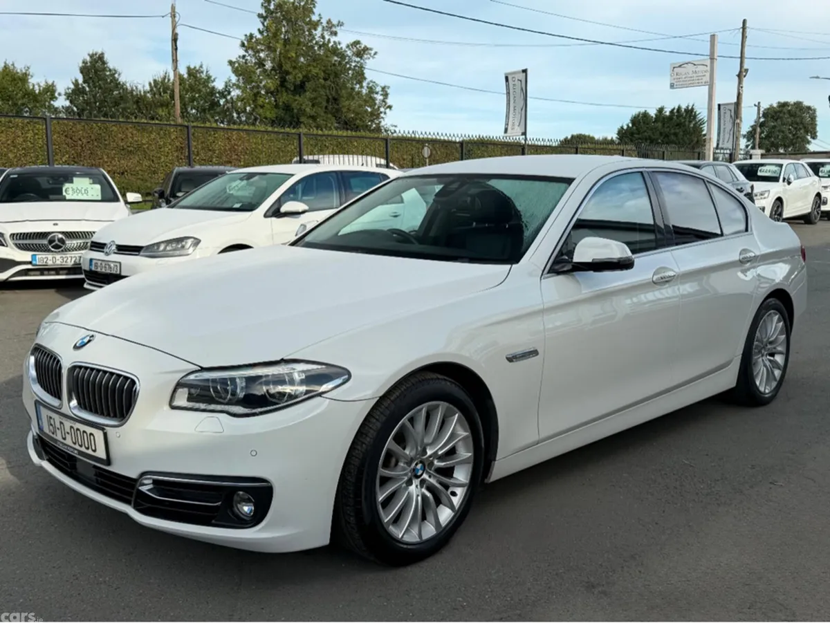 BMW 5-Series Saloon, Diesel, 2015, White
