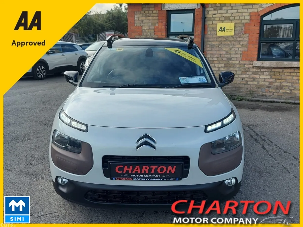 Citroen C4 Cactus Hatchback, Petrol, 2015, White