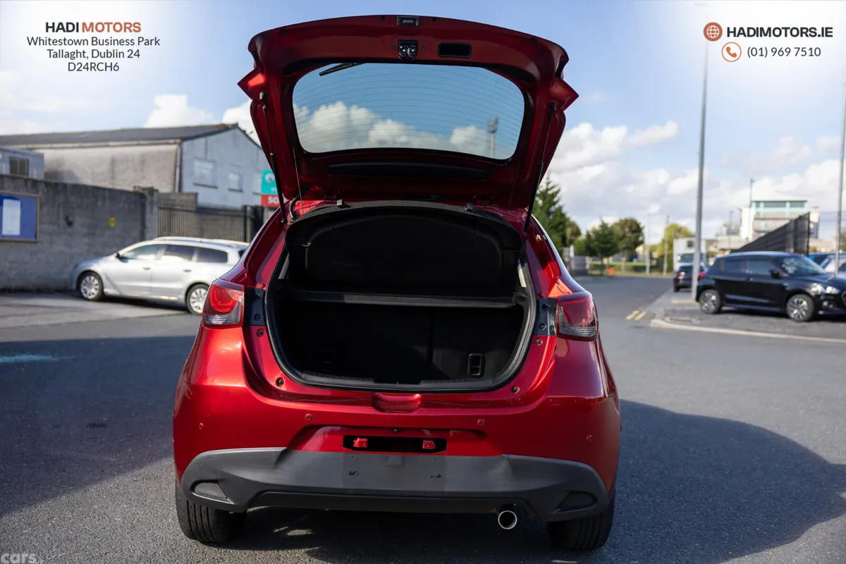 Mazda Demio Hatchback, Diesel, 2018, Red