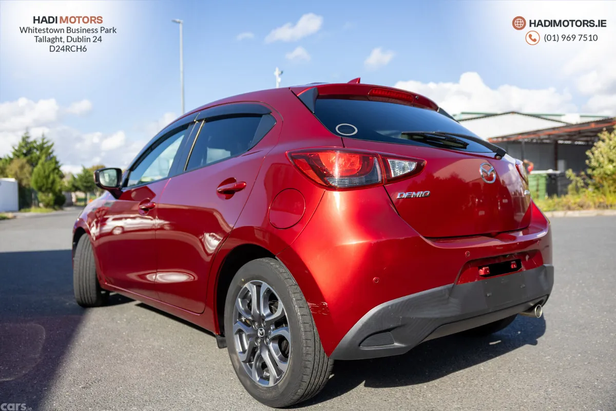 Mazda Demio Hatchback, Diesel, 2018, Red