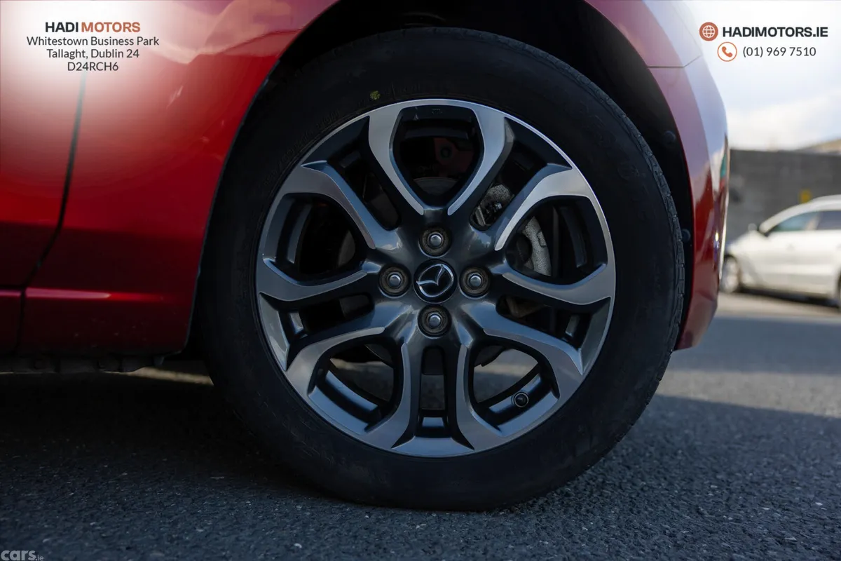 Mazda Demio Hatchback, Diesel, 2018, Red