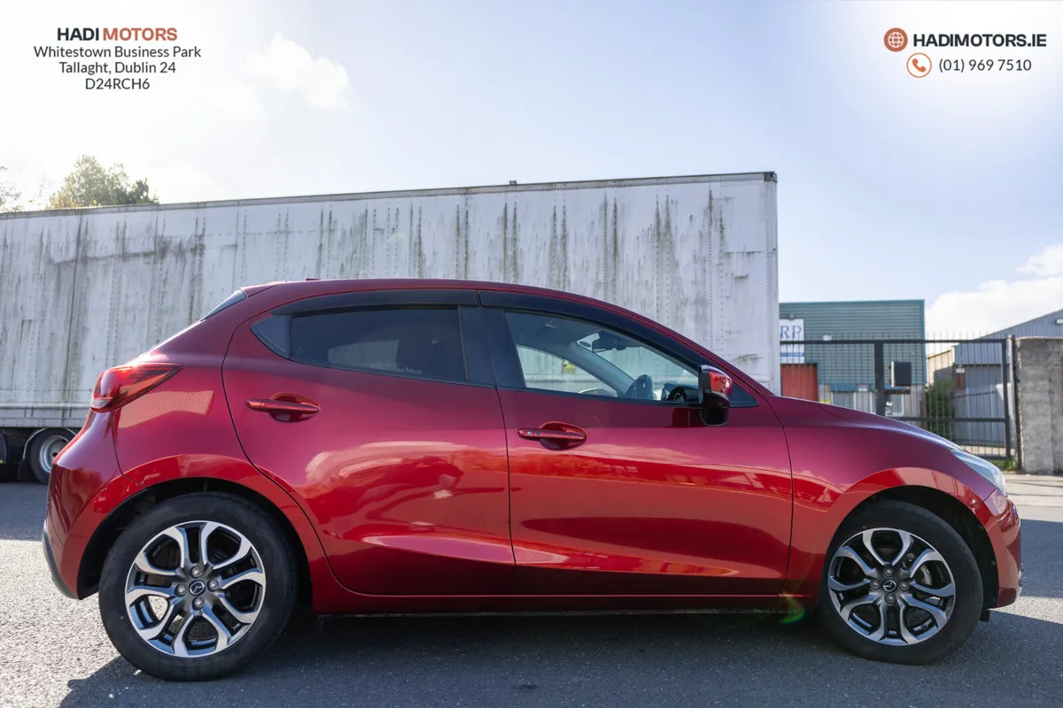 Mazda Demio Hatchback, Diesel, 2018, Red