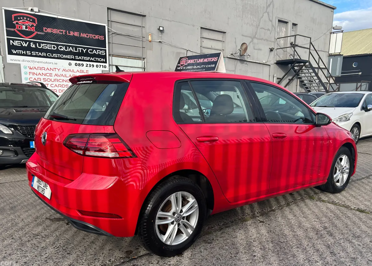 Volkswagen Golf Hatchback, Petrol, 2018, Red