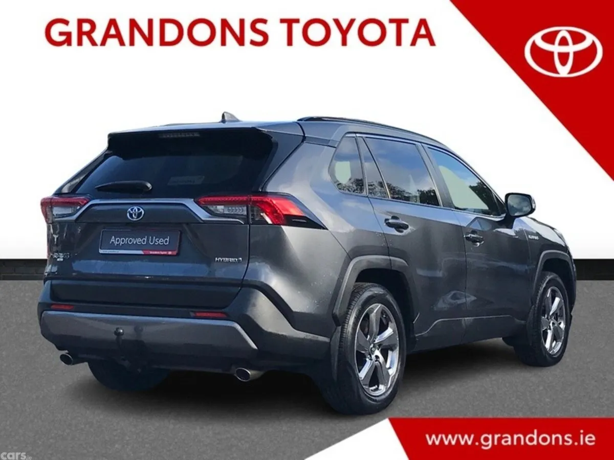 Toyota RAV4 SUV, Petrol Hybrid, 2021, Grey
