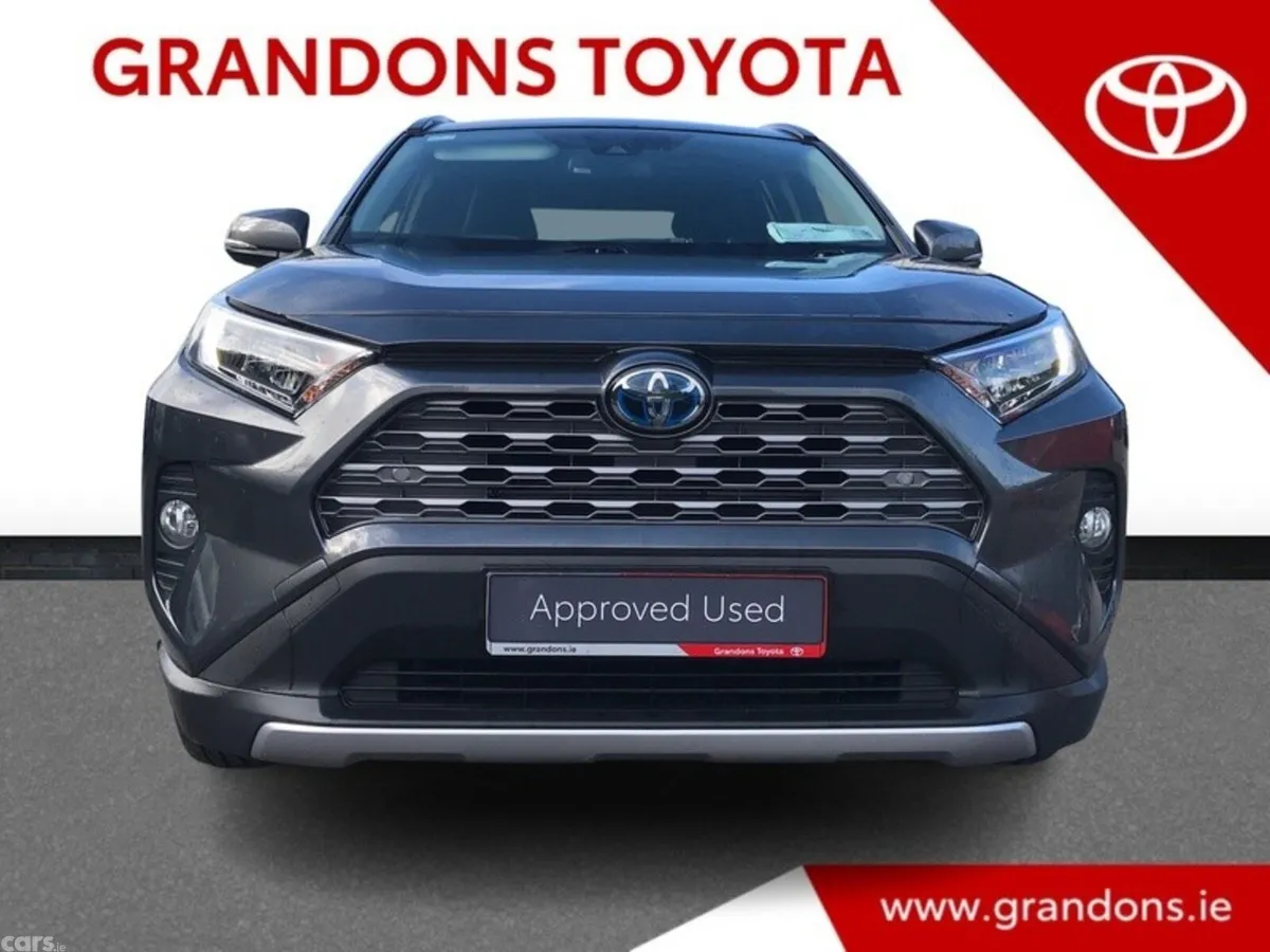 Toyota RAV4 SUV, Petrol Hybrid, 2021, Grey