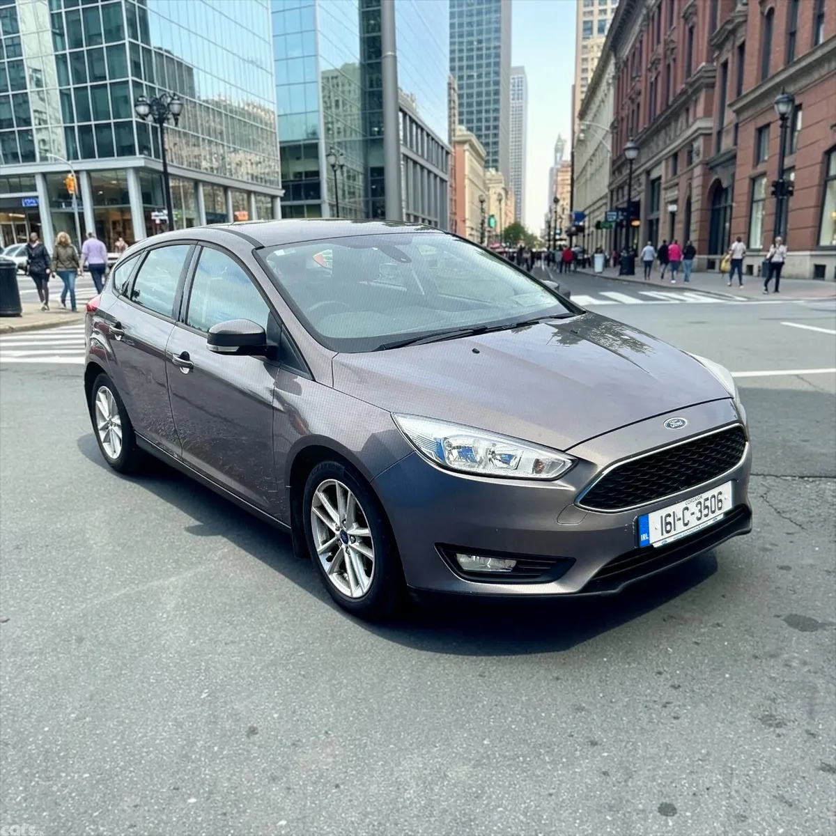 Ford Focus Hatchback, Diesel, 2016, Brown