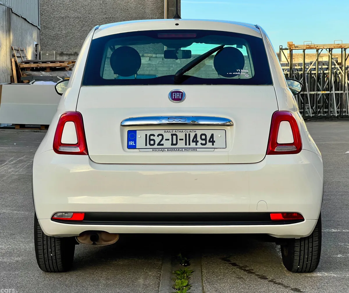 Fiat 500 Hatchback, Petrol, 2016, White