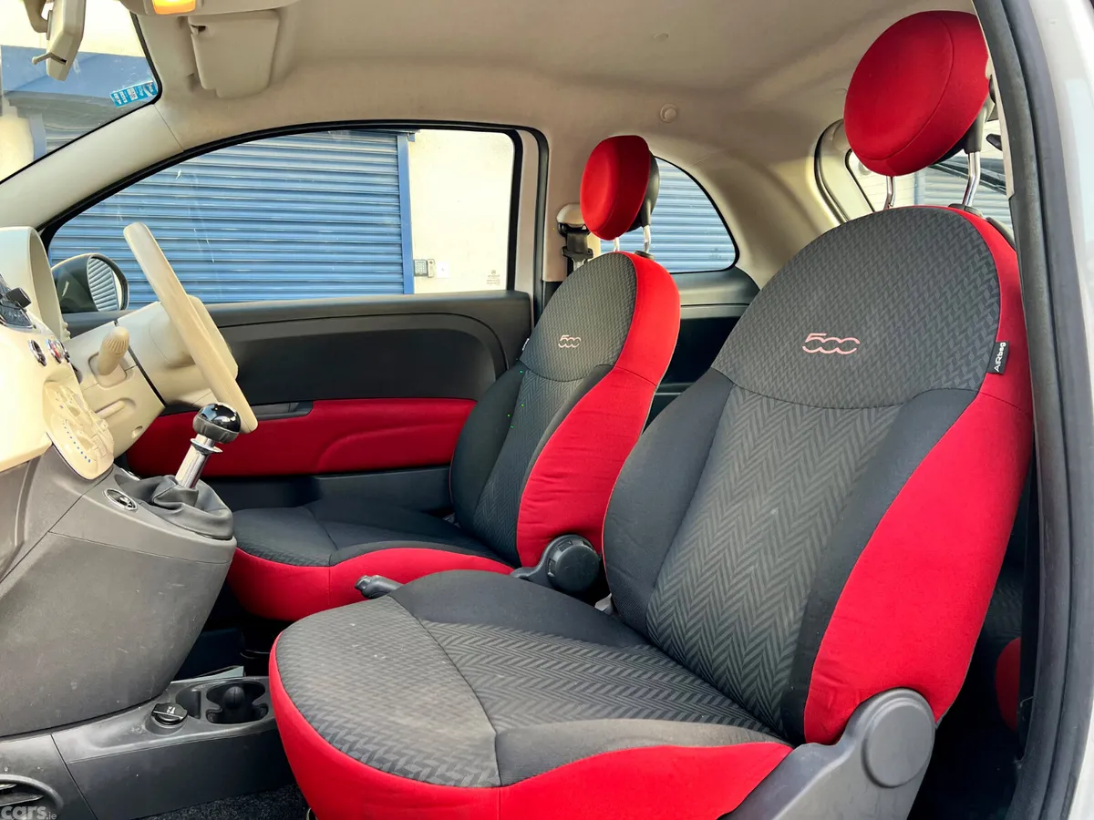 Fiat 500 Hatchback, Petrol, 2016, White