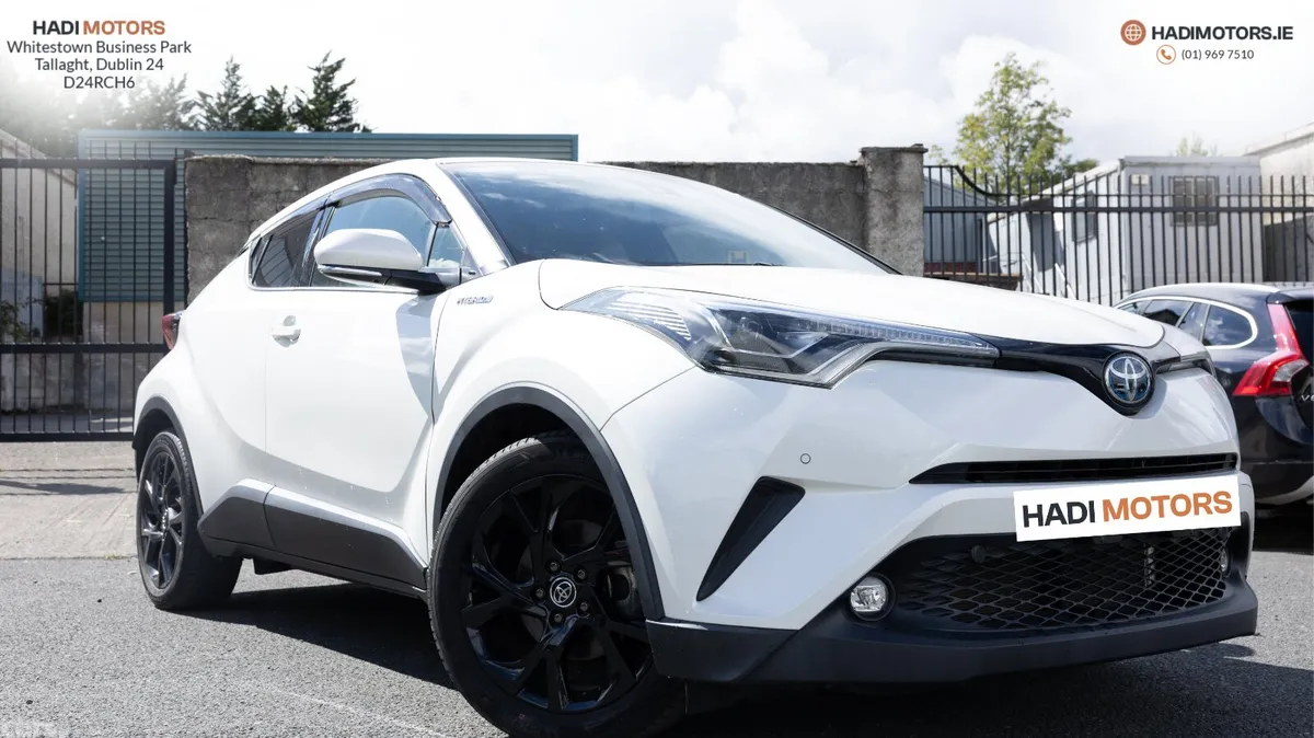 Toyota C-HR SUV, Petrol Hybrid, 2019, White