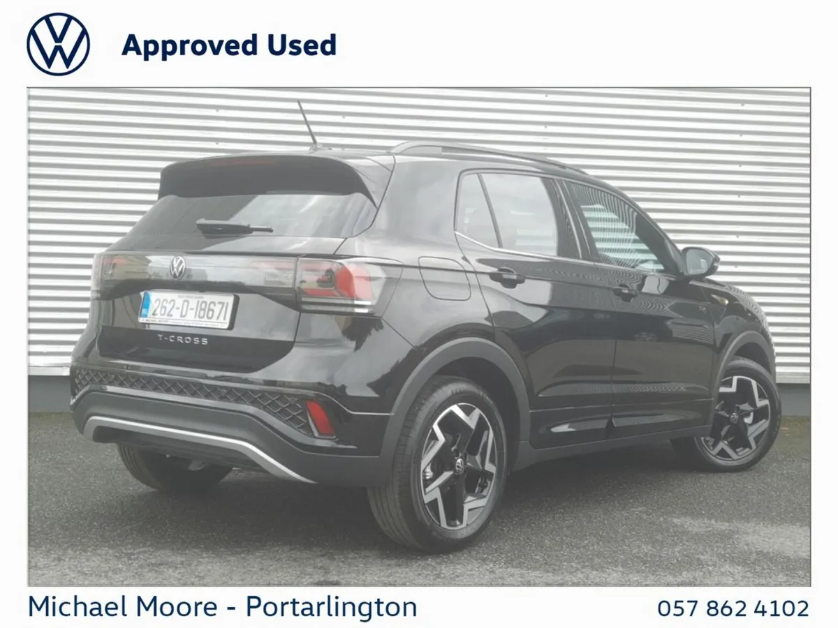 Volkswagen T-Cross Estate, Petrol, 2026, Black
